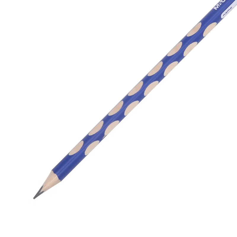 晨光(M&G)文具2B洞洞铅笔 三角杆绘图书写铅笔 学生考试铅笔 儿童矫姿铅笔 12支装AWP30717