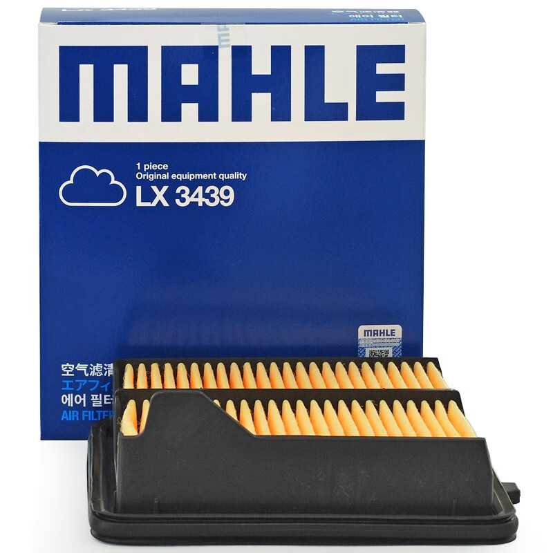马勒(MAHLE)空气滤清器/空滤LX3439(锋范 1.5(08-13年)/飞度 1.3/1.5(08-13年))