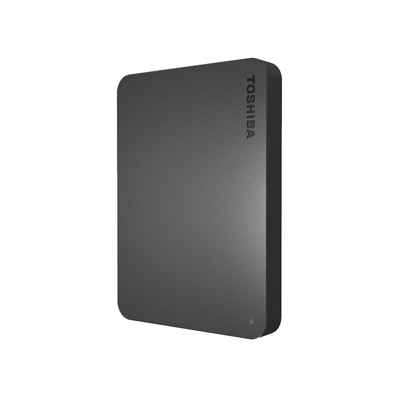 東芝(TOSHIBA) 2TB 移動硬盤 新小黑A3系列 USB3.0 Type-C 商務黑 爆款 一根數(shù)據(jù)線連接電腦端為Type-C接頭