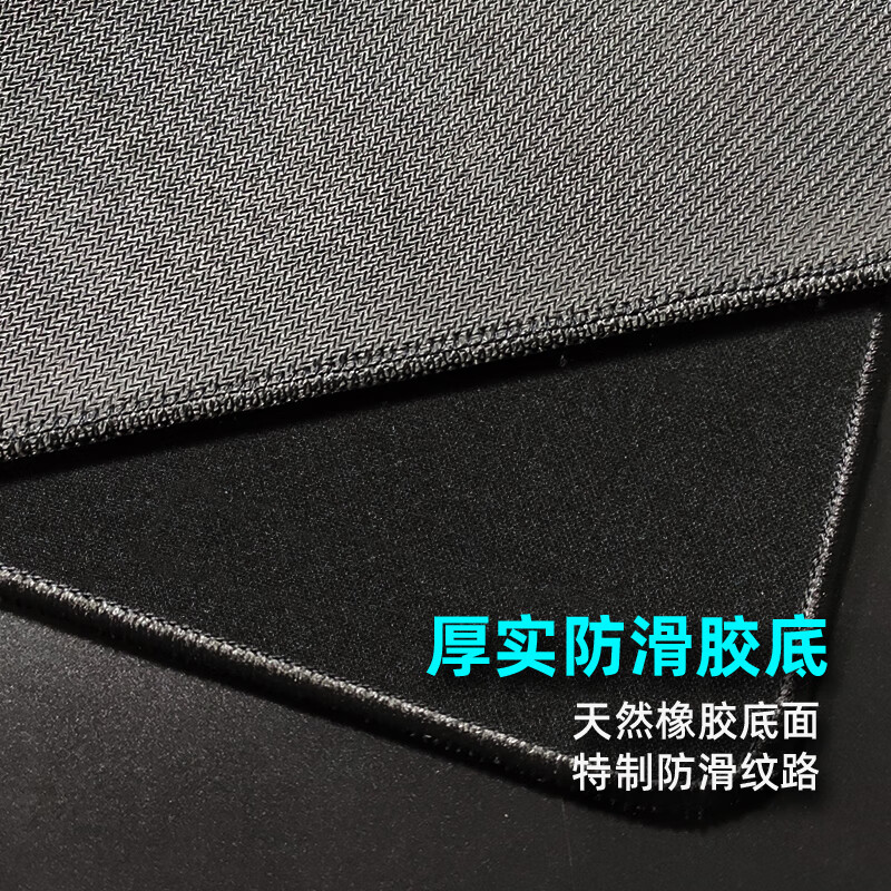 机械师（MACHENIKE）GP-K803-粒子顺滑版超长黑色空间电竞游戏鼠标垫800*300*3mm锁边加厚电脑桌垫