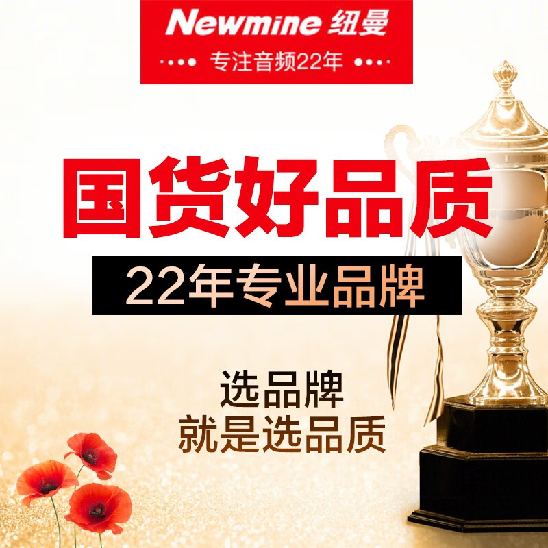 纽曼（Newmine）V1电脑音响台式机音响电脑音箱低音炮家用桌面2.0游戏音箱网课音响