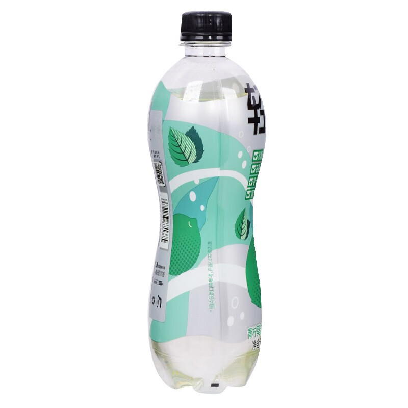 轻汽 青柠莫吉托味 0糖0脂0卡富含VC苏打气泡水 500ml*15瓶