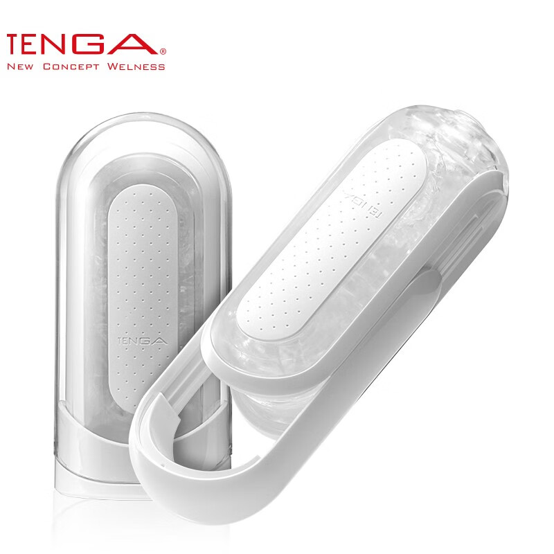 TENGA 日本进口 飞机杯男用自慰器男性 性成人情趣用品玩具 FLIP ZERO 白色柔软手动