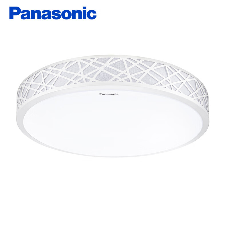 松下（Panasonic）LED吸顶灯卧室灯三段调色灯具客厅灯现代简约儿童房灯具 圆形掠影灯饰21瓦HHLA1849