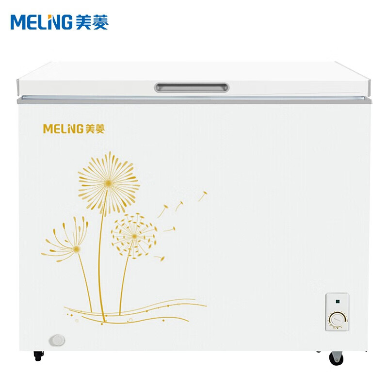 美菱(MELING)300升 商用冰柜 冷藏冷冻单温转换冷柜 一级能效 大冷冻卧式变温冰箱 BC/BD-300DT