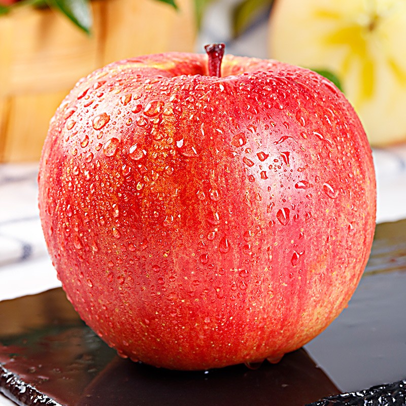 新疆阿克苏冰糖心苹果 红富士丑苹果 新鲜水果 5斤 75-80mm