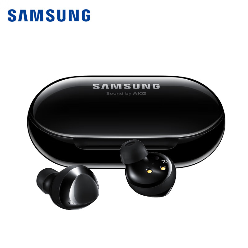 三星 SAMSUNG Galaxy Buds+真无线蓝牙入耳式耳机 苹果安卓通用/音乐/游戏/运动/时尚/通话耳机 幻游黑