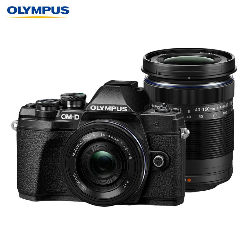 奥林巴斯（OLYMPUS）E-M10 MarkIII EM10三代 微单相机 数码相机 微单套机（14-42mm & 40-150mm）超值双镜头