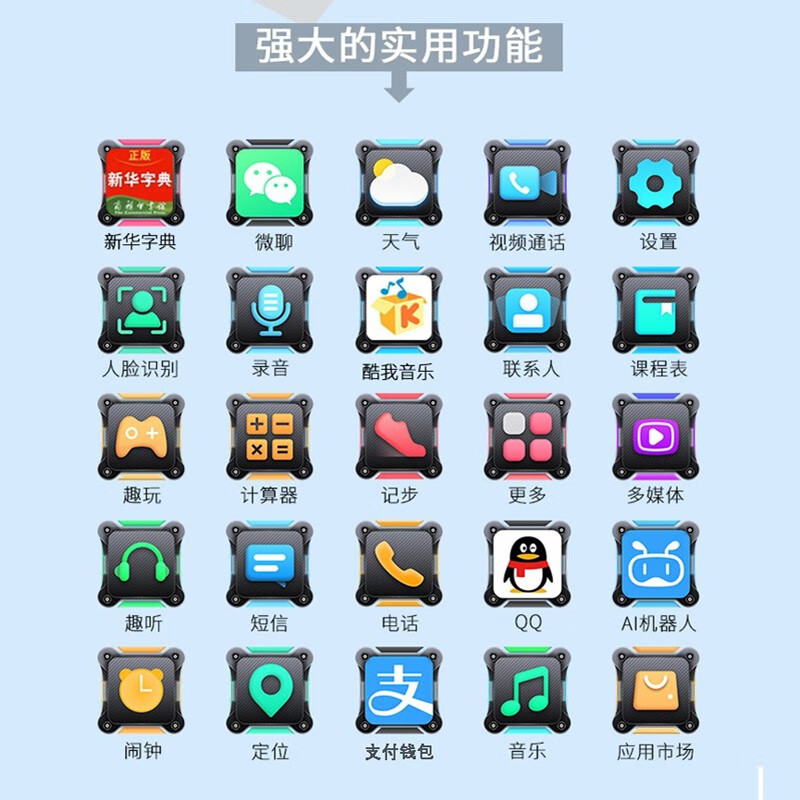 酷电星小天才 4G全网通电信版 儿童电话手表360定位7x防水8x适用糖猫小米s1小寻华为爱百分a3 蜘蛛侠Z6紫 人脸识别+学习园地+WIFI连接 送吊坠+充电宝