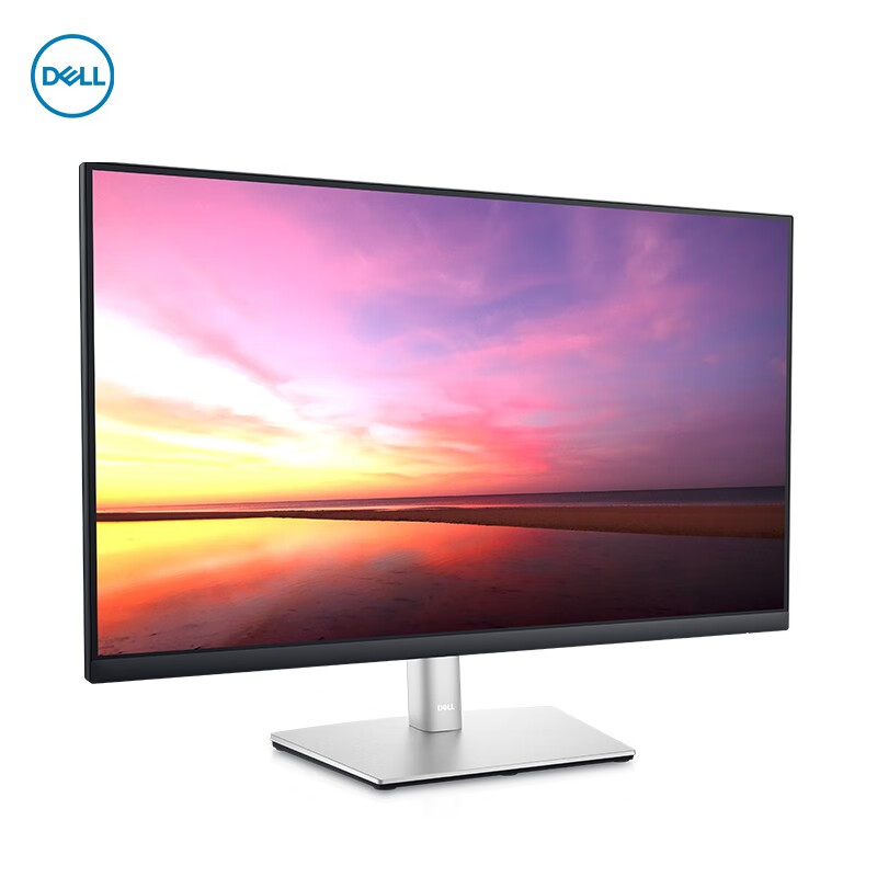 戴尔(DELL) P2721Q 27英寸显示器(4K高清屏 99%sRGB IPS屏 窄边框 Type-C 65W反向充电 黑色 3年质保)