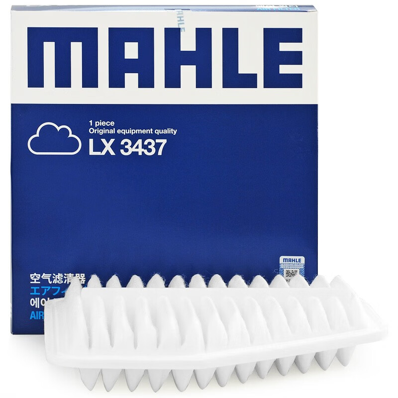 马勒(MAHLE)空气滤清器/空滤LX3437(丰田RAV4 2.0/2.4(09-12年)/埃尔法11-14年/雷克萨斯ES350/比亚迪M6/S6 )