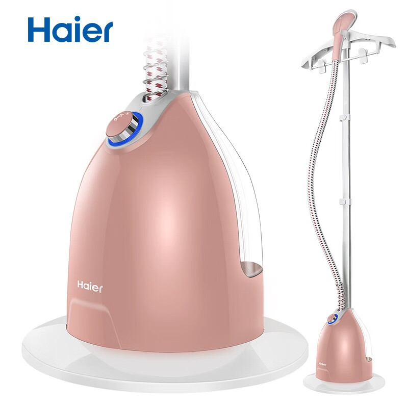 海尔（Haier）挂烫机 1.8L 单杆 蒸汽挂烫机 家用手持/挂式电熨斗HY-GD1802FG