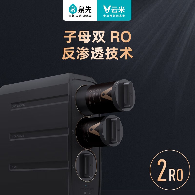 口碑测评云米super泉先净水器1000G RO反渗透净水器MR1023评价如何？对比怎么样呢？内幕使用评测怎么样？牌子好吗？