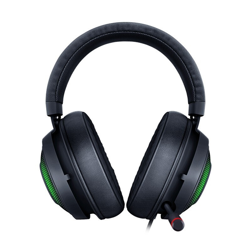 雷蛇 Razer 北海巨妖终极版 7.1头戴式 电竞电脑 游戏发光耳机 USB耳麦