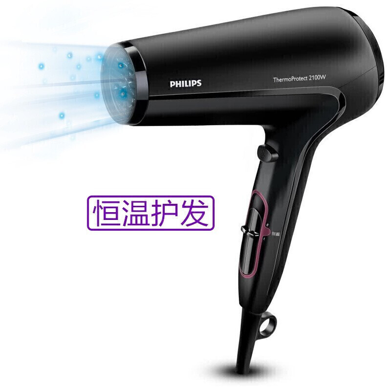 飛利浦（PHILIPS）電吹風(fēng)機 家用大功率恒溫護發(fā)冷熱風(fēng)吹風(fēng)筒 HP8230/00