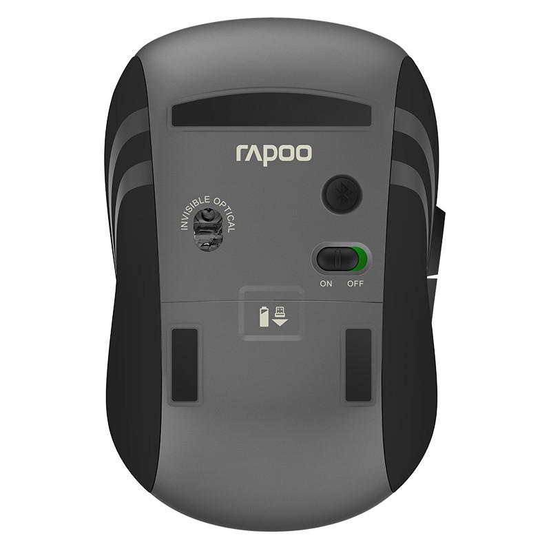 雷柏（Rapoo） MT350G 无线蓝牙鼠标 办公鼠标 便携鼠标 人体工程学 电脑鼠标 笔记本鼠标 黑色