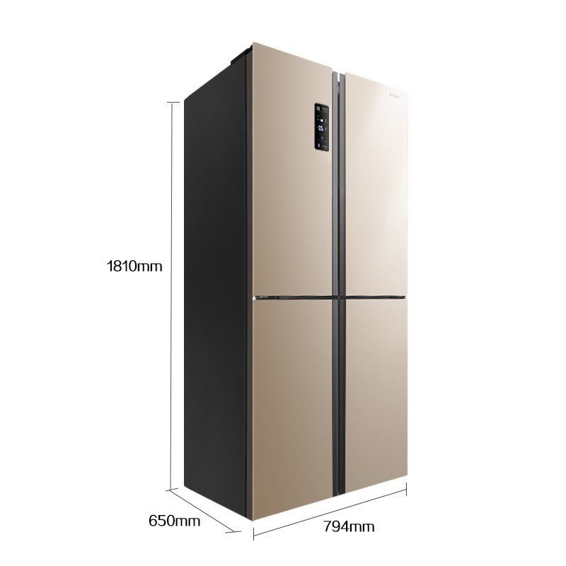 容声（Ronshen）432升十字对开门电冰箱纤薄变频风冷无霜家用节能BCD-432WD11FPA