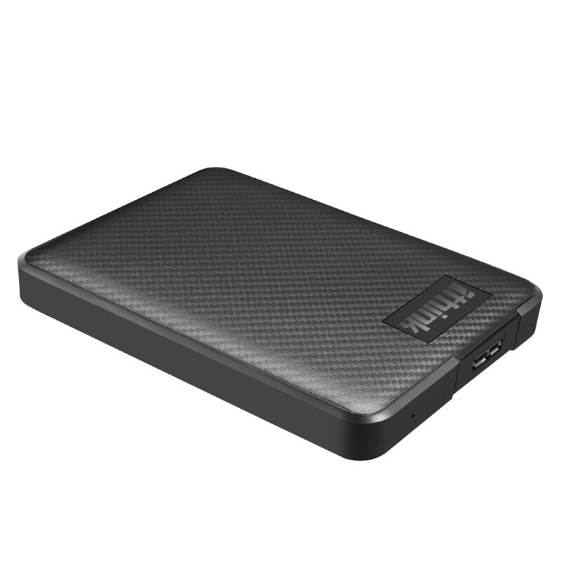 埃森客(Ithink) 320GB 移动硬盘 i系列 USB3.0 2.5英寸 时尚黑 小巧便携 高速传输 防震耐用
