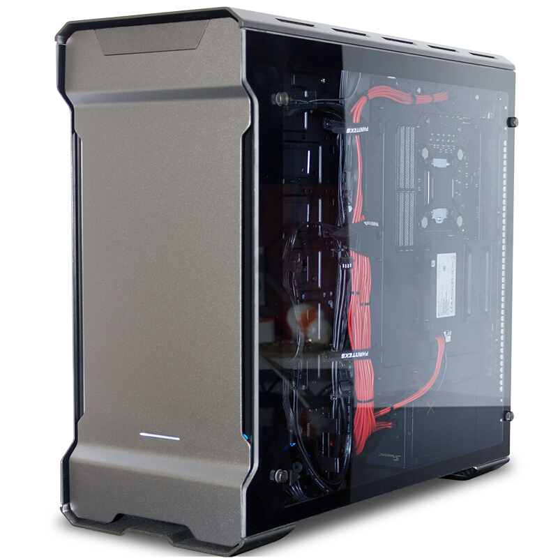 追风者(PHANTEKS) 515ETG 双侧钢化玻璃RGB模组式电竞水冷电脑机箱(3毫米铝材/配风扇/支持280+360水冷)