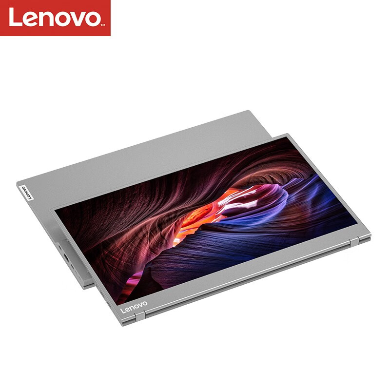 联想（Lenovo）便携显示器15.6英寸IPS屏 Type-C显示屏 支持HID外接设备 兼容XBOX手机PS4电脑Switch LM16