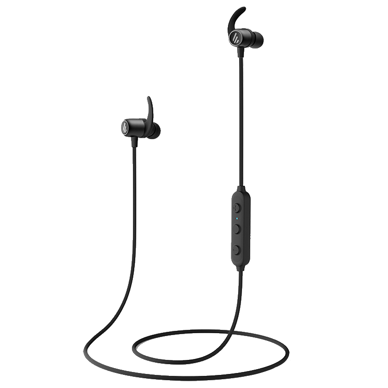 漫步者（EDIFIER） W280BT无线蓝牙运运动耳机 立体声磁吸入耳式 苹果安卓手机通用带麦耳塞 W280BT 黑色（尊享款）