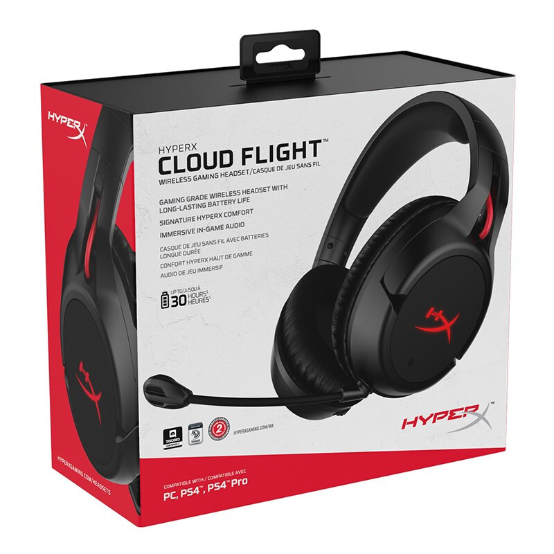 %title插图%num 金士顿(Kingston) HyperX 天箭 无线游戏耳机 头戴式电脑耳机 电竞耳机 Cloud Flight 绝地求生耳麦