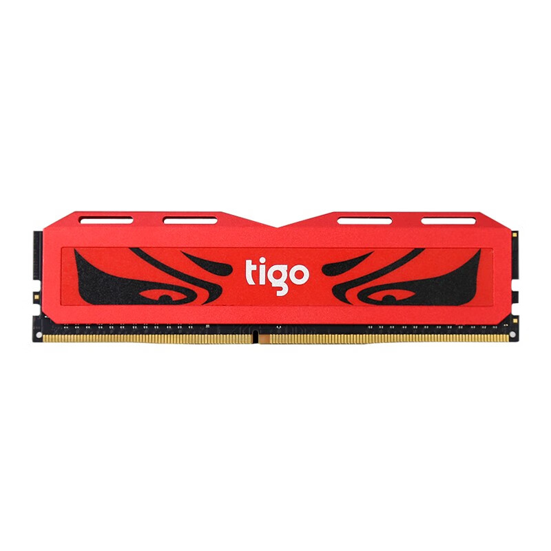金泰克（Tigo）DDR4 3000 16GB台式机内存条 骁帅马甲条 国产颗粒内存