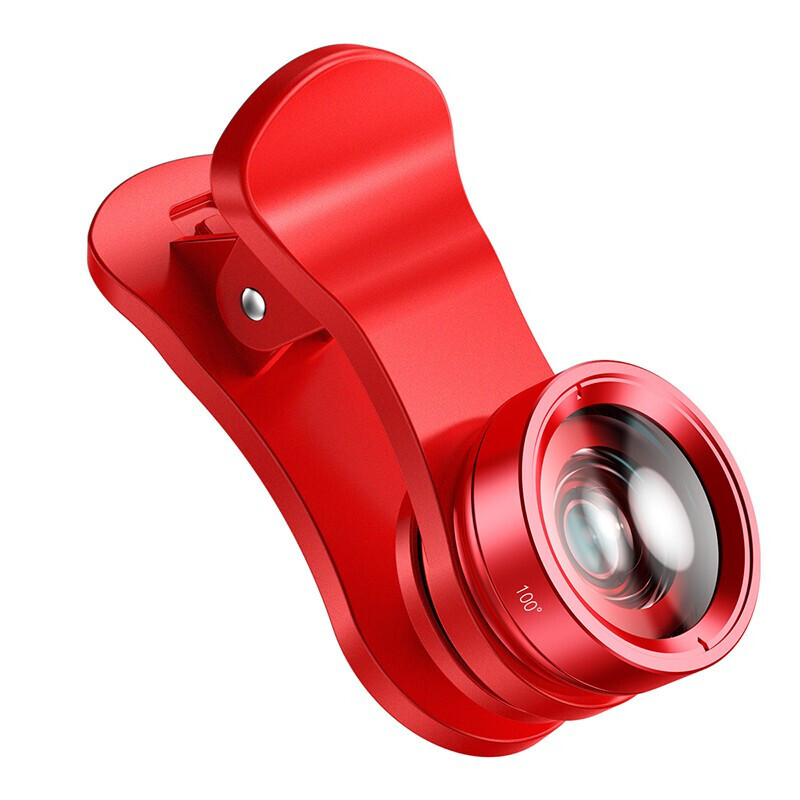 倍思（Baseus） 手机镜头 网红拍照神器 超广角微距鱼眼摄像头手机自拍单反镜头 适用于苹果8/x华为安卓手机