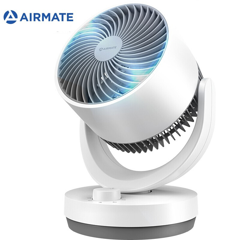 艾美特（Airmate）电风扇桌面台式空气循环扇家用涡轮对流风扇 CA15-X28 白色