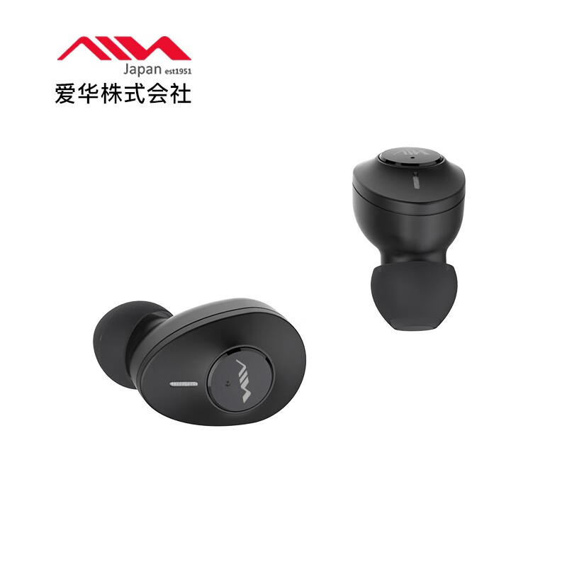 %title插图%num AIN爱华 无线耳机 入耳式 超长续航通话降噪 TWS音乐耳机 X50B