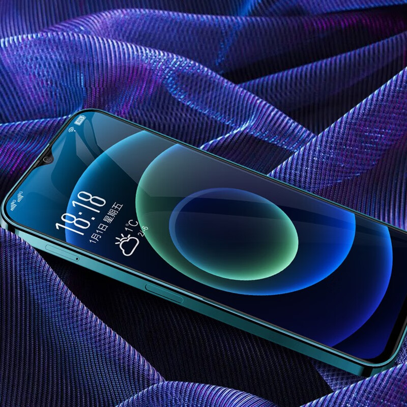 天语T12Pro max智能手机 幻彩玻璃八核6.5英寸水滴全面屏全网通4G双卡双待电信华为通用接口 深海蓝 8GB+128GB