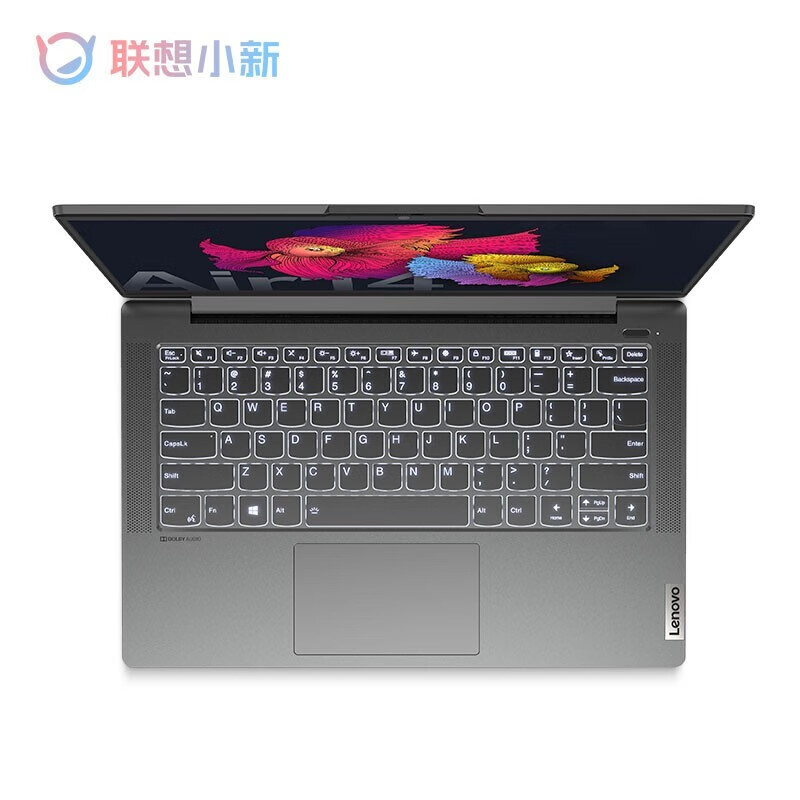 联想(Lenovo)2021新款小新Air 14英寸六核锐龙R5-5500U高性能轻薄笔记本电脑 定制六核R5-5500U/8G内存/ 512G固态 深空灰