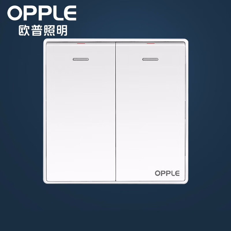 欧普两开单控86型开关插座怎么样？做工如何？