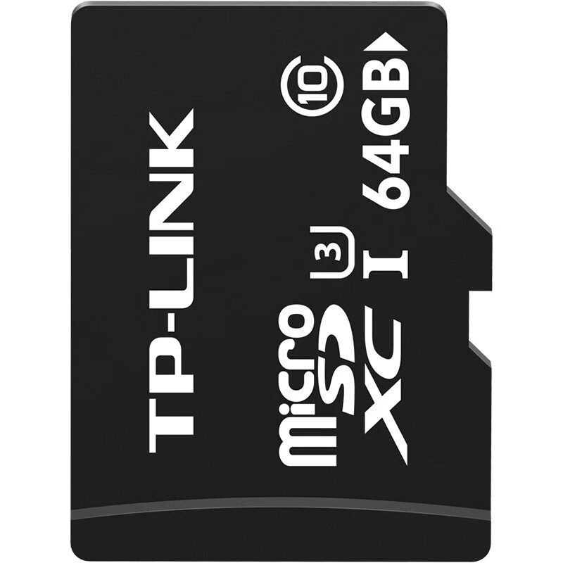 TP-LINK 视频监控 摄像头 专用Micro SD存储卡TF卡 64GB TL-SD64