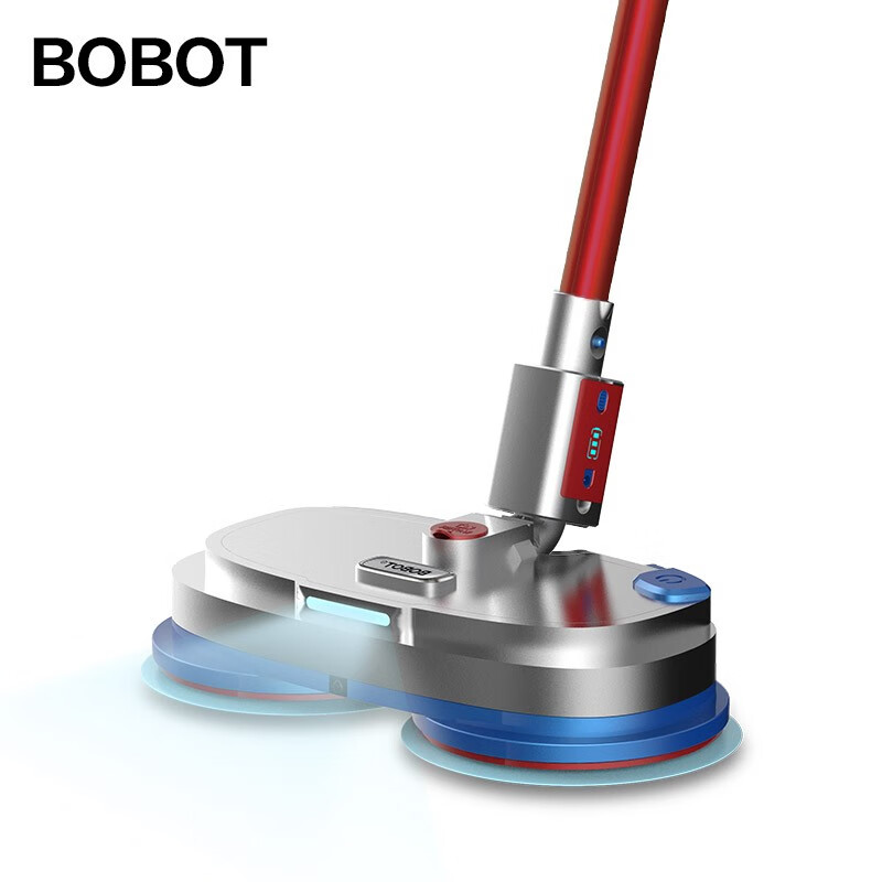 BOBOT电动拖把手持家用无线全自动智能擦地神器免手洗拖地清洁机 MOP9060