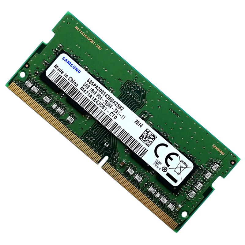 三星（SAMSUNG）筆記本內(nèi)存條4G8G16G32G DDR4 DDR3內(nèi)存適用聯(lián)想戴爾華碩宏碁等 DDR4 2666 8G