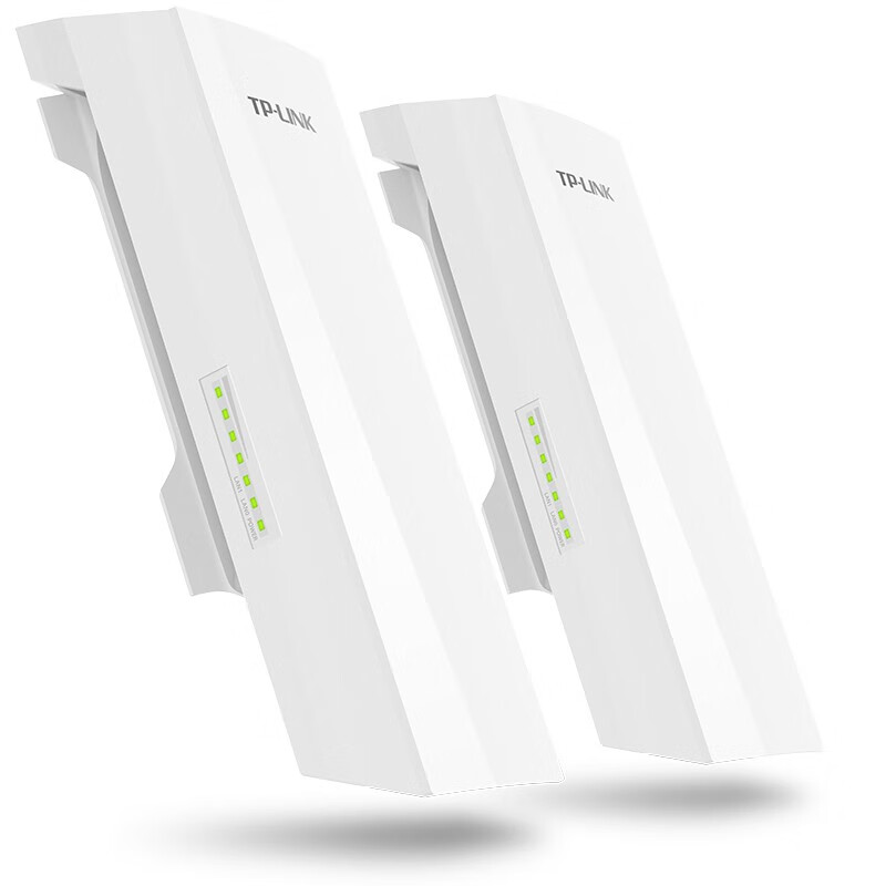 TP-LINK 千兆无线网桥套装(5公里) 监控专用wifi点对点远距离传输无线AP CPE TL-S5G-5KM套装