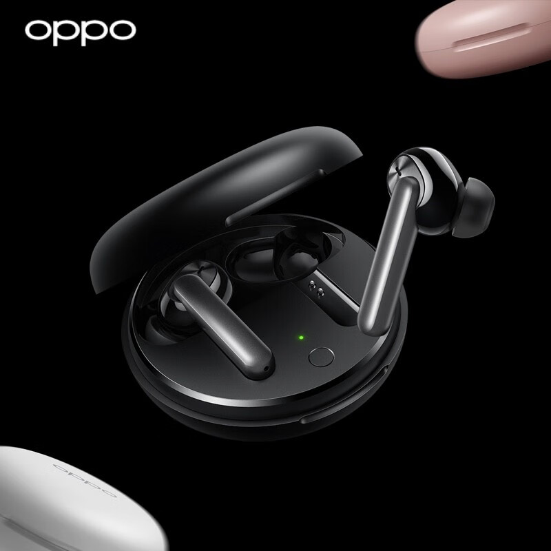 OPPO Enco W31 真无线蓝牙耳机 通话降噪耳机 游戏/音乐/通话/运动耳机 通用小米苹果华为手机 敢自「黑」