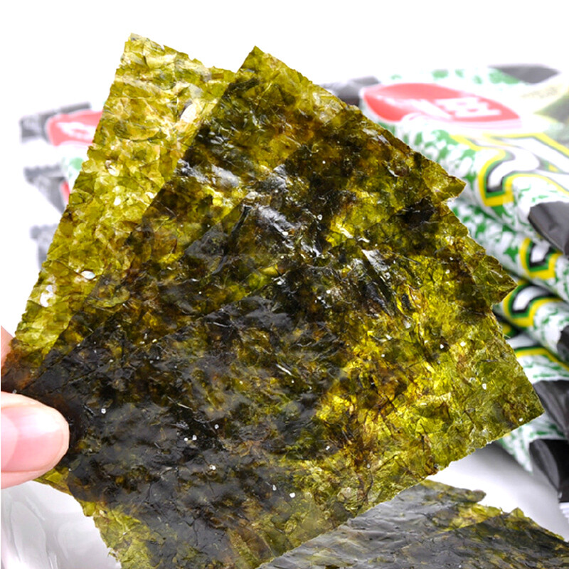 分享海牌 菁品海苔 韩国进口 香脆原味烤紫菜片即食海味小袋优缺点怎么样？优缺点测评是品牌吗？