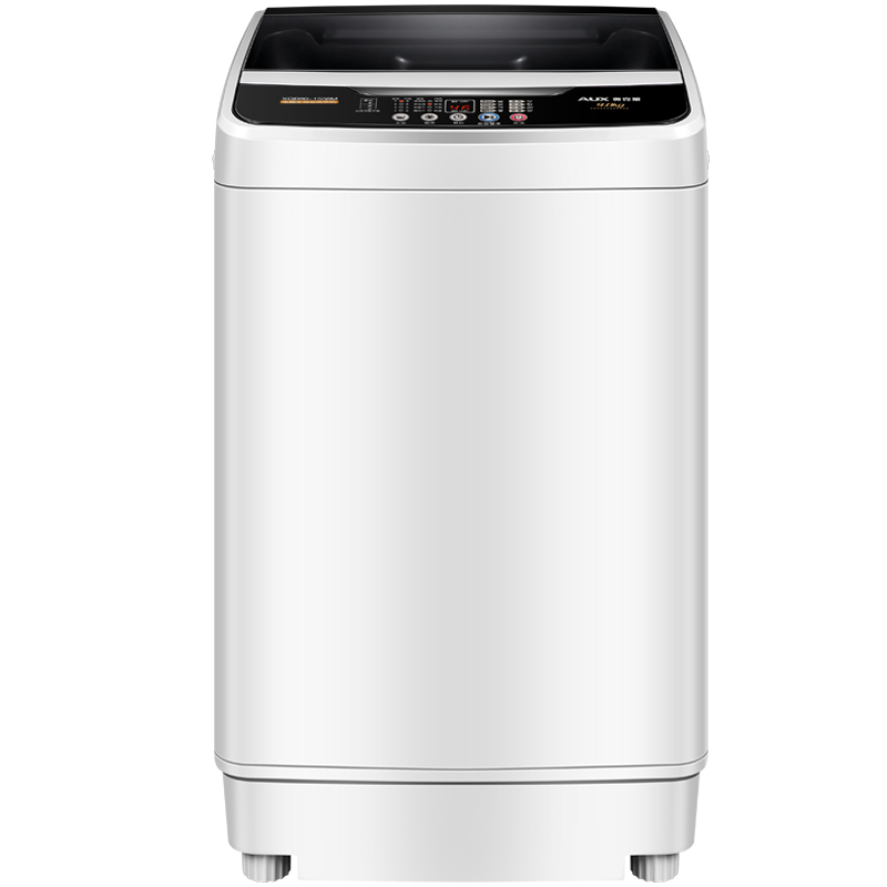 奥克斯（AUX）8公斤 波轮洗衣机全自动 八大程序大容量 家用小型宿舍租房 一键脱水 带甩干 9公斤 XQB90-Q1258M