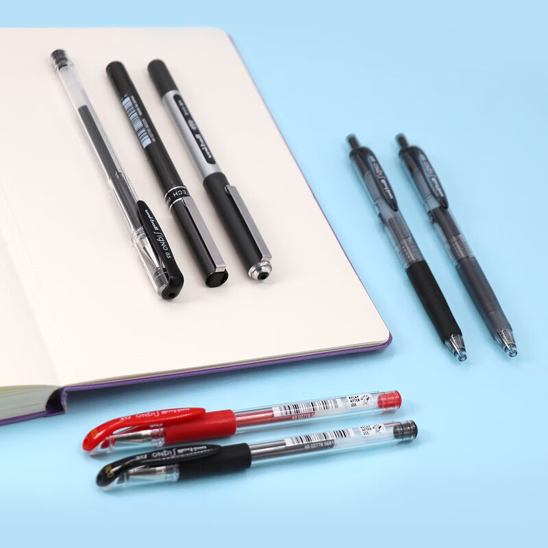 日本三菱（Uni）UB-150/UM-100中性笔套装学生考试专用笔 学霸刷题组合套装0.5mm签字笔