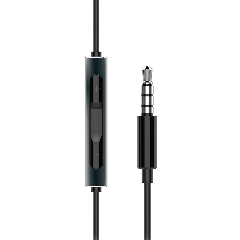 华为#原装正品AM116耳机高音质半入耳式3.5mm圆孔有线P30 Nova4/3安卓荣耀手机通用 黑色