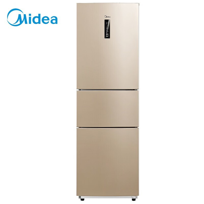 美的(Midea)226升 三門冰箱家用小型抗菌保鮮風(fēng)冷無霜冷藏冷凍電子控溫節(jié)能省電 BCD-226WTM(E)