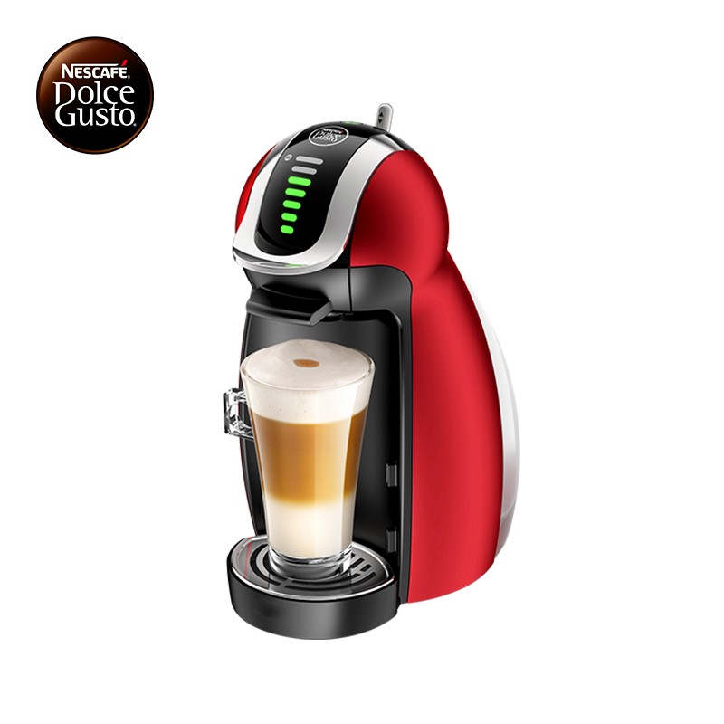 雀巢多趣酷思(Nescafe Dolce Gusto) 升级款胶囊咖啡机 家用 商用 全自动胶囊机 Genio 红色