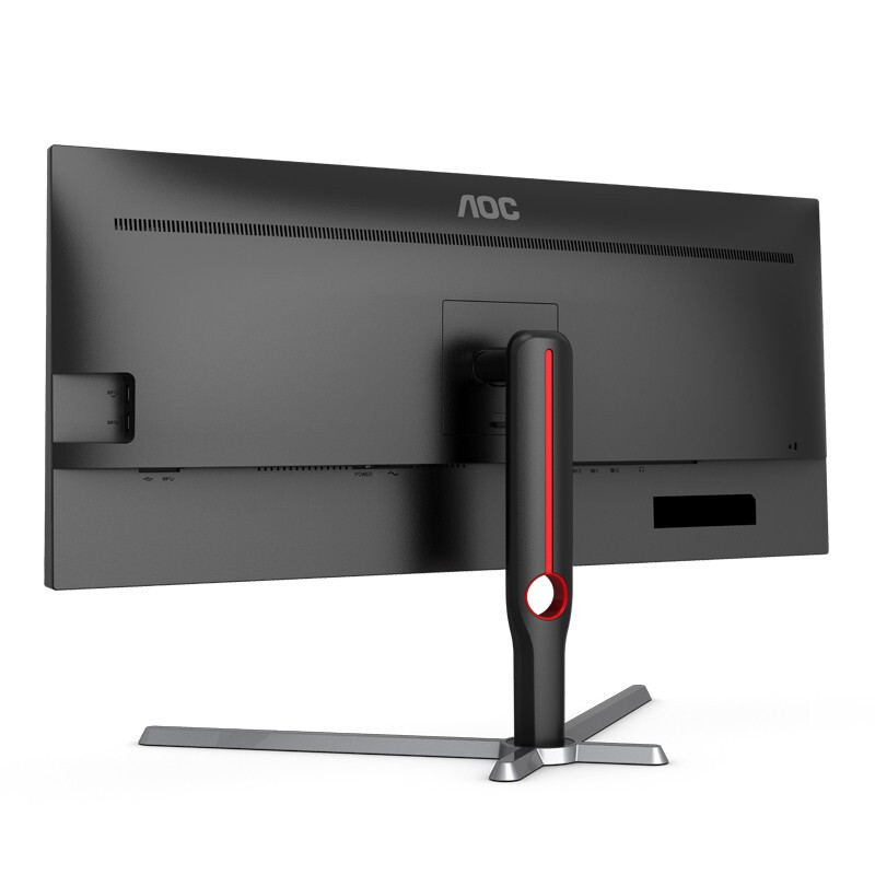 AOC 34英寸 带鱼屏  WQHD IPS广色域 1ms 144Hz HDR10 旋转升降 21:9 内置音箱 电竞电脑显示器 U34G3X