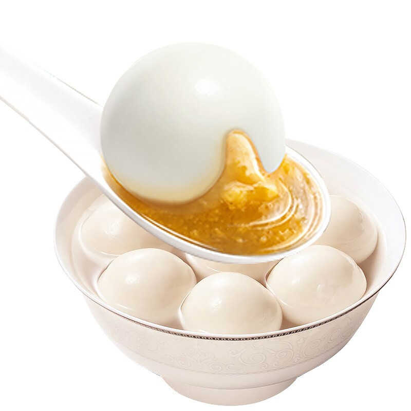 流沙凤凰花生芝麻汤圆混合口味6袋装 速冻食品广式甜品早茶汤圆 *2件