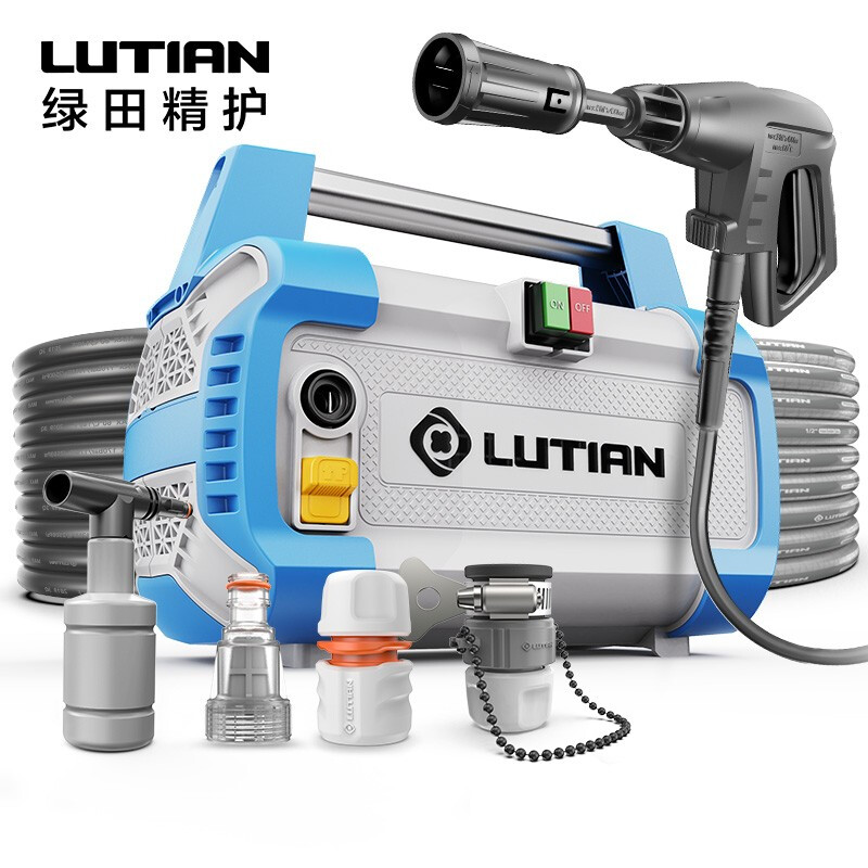 绿田 LUTIAN 家用洗车机 高压清洗机水枪洗车神器 空调庭院刷车工具 卡顿KARDON-K4 IDN 汽车用品摩托车