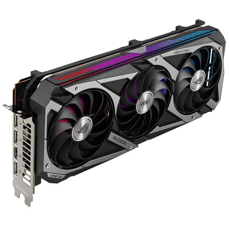 华硕 ASUS ROG-STRIX-RX6700XT-O12G-GAMING Radeon RX 6700 XT 电竞游戏显卡 A卡