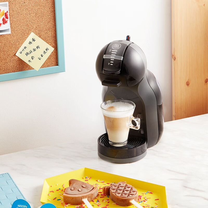 雀巢多趣酷思x星巴克 新品尝鲜咖啡入门套组(含咖啡机MINIME黑色咖啡机x1+星巴克胶囊x2)