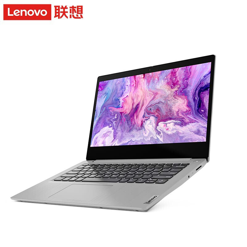 联想（Lenovo）IdeaPad14s 2020款 十代英特尔酷睿 14英寸 高性能轻薄笔记本电脑 旗舰：i3-10110U 8GB 512G固态 Win10H 高清屏 荣耀银